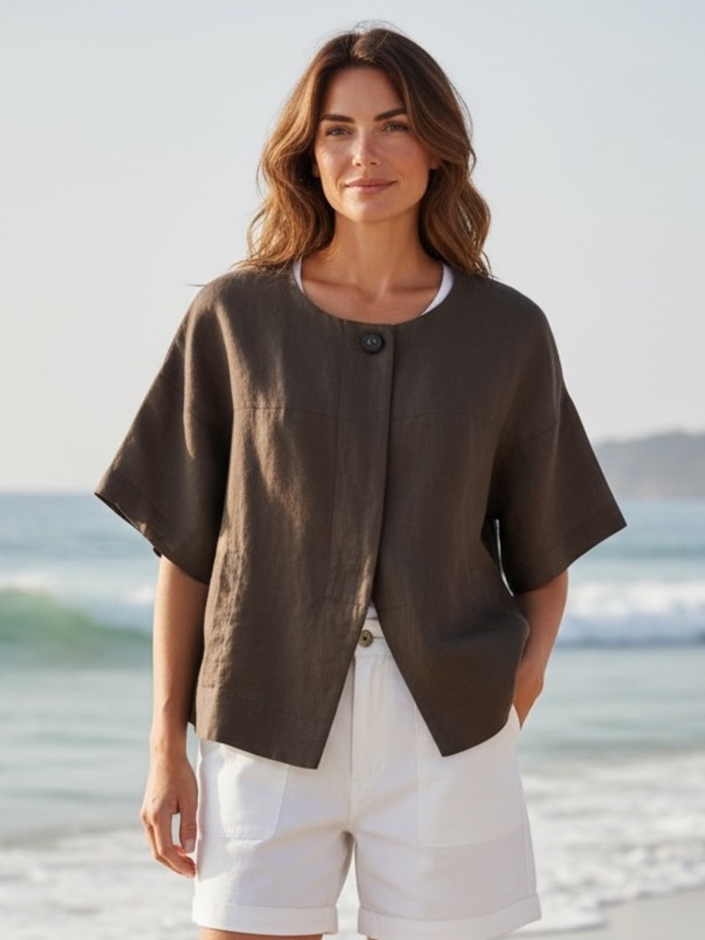 J CREW #25562 Tailored Linen Maybelle Career $158